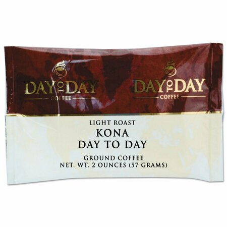 DAY TO DAY COFFEE Pure Coffee, Kona Blend, 2 oz Pack, 42PK PCO22003
